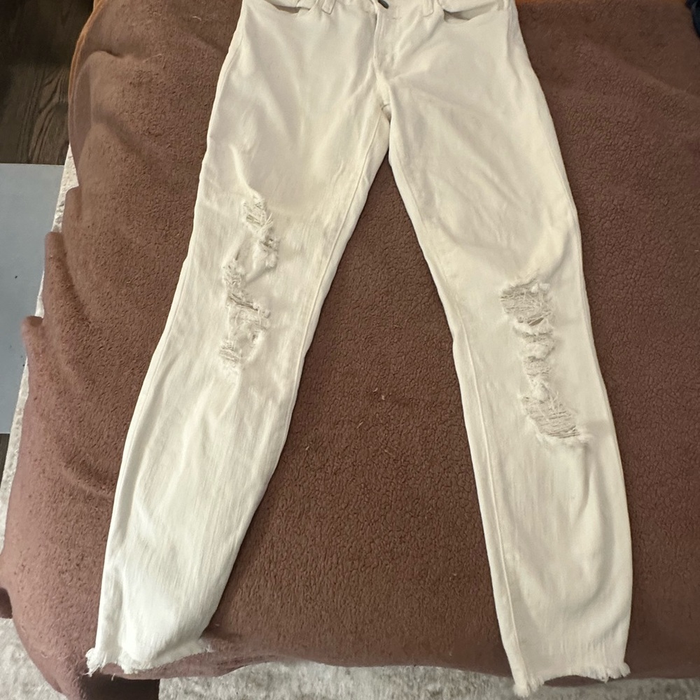 J Brand White Jeans